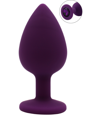 Plug bijou violet Large - DB-RY069PUR